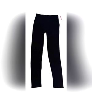 Love Tree black ribbed leggings Size M NWT